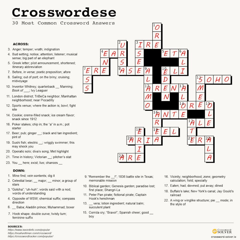 small research project crossword clue