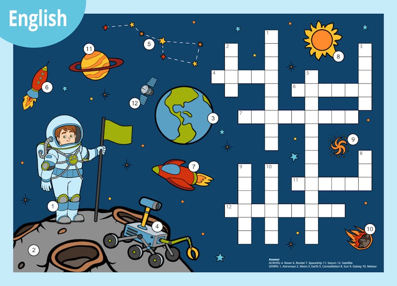Science Crossword Puzzles And Games