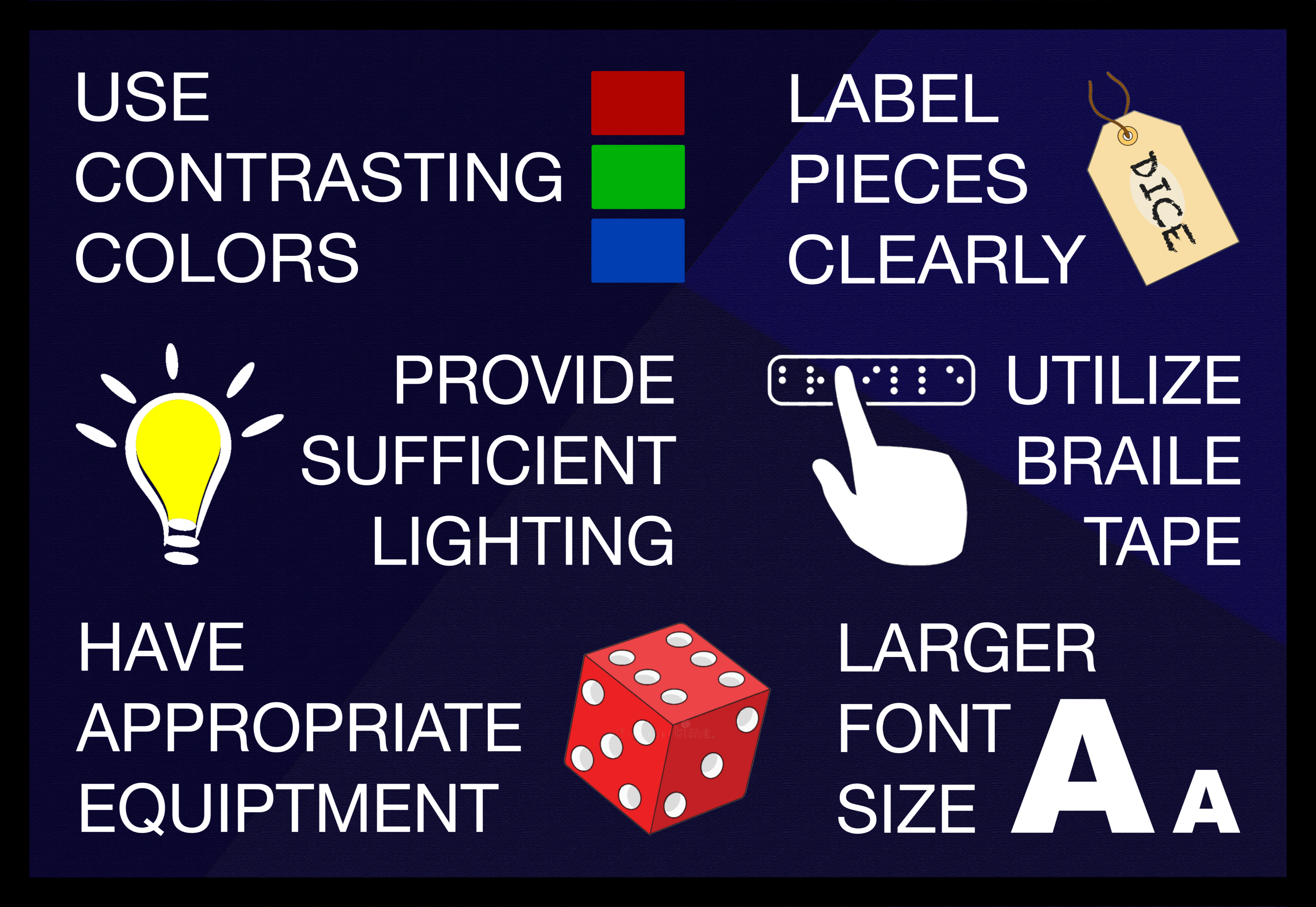 6 Board Game Solutions For The Visually Impaired